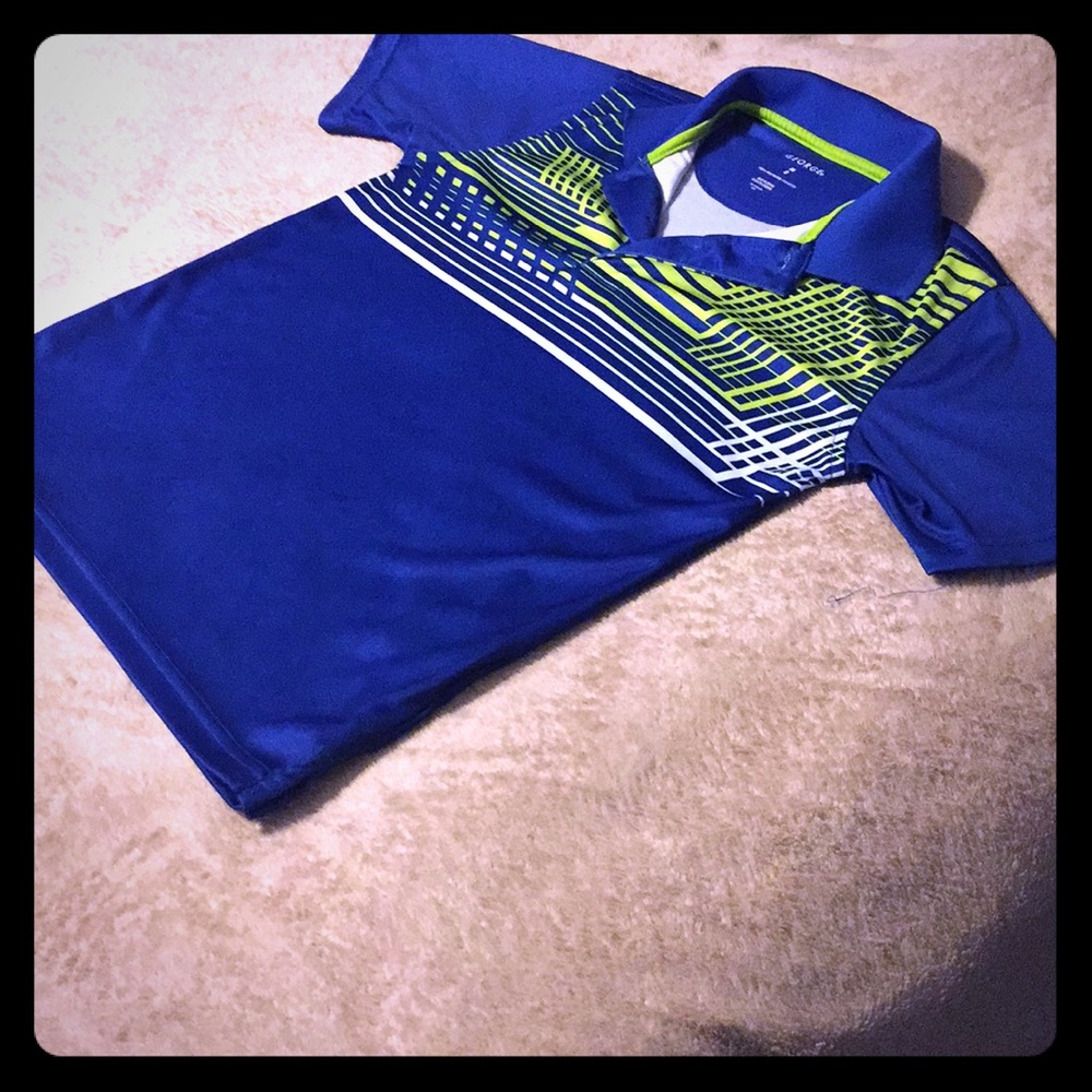 Boys size 8 short sleeve polo shirt